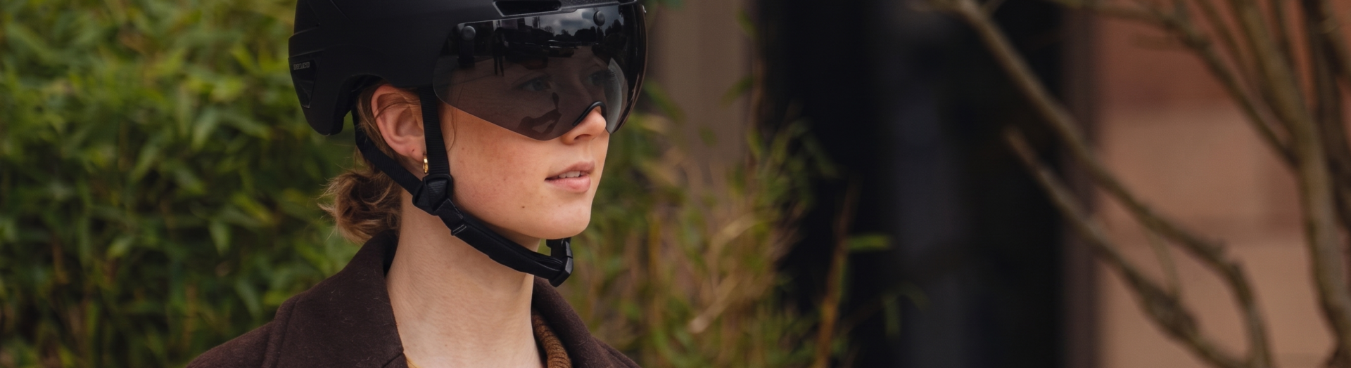 Speed pedelec helmet with NTA 8776 certification marking