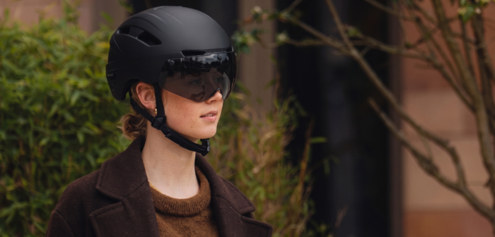 Speed pedelec helmet with NTA 8776 certification marking